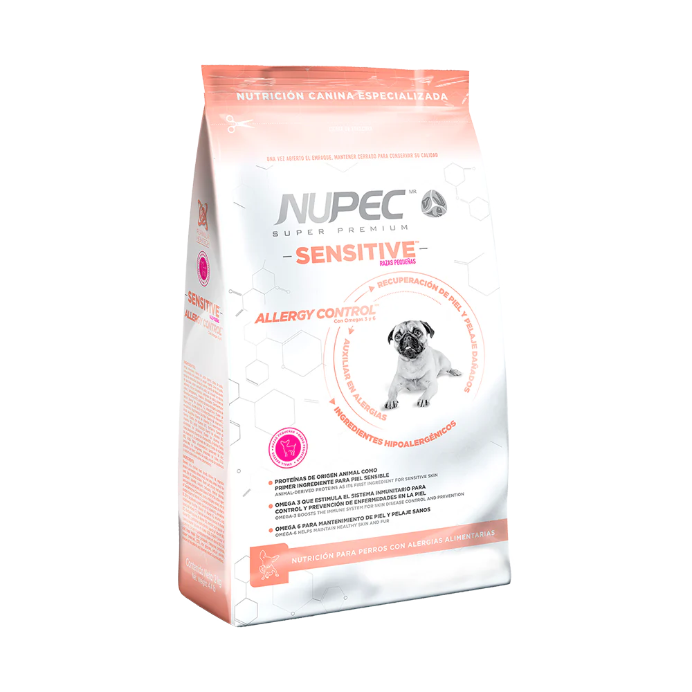 Nupec sensitive skin raza pequeña