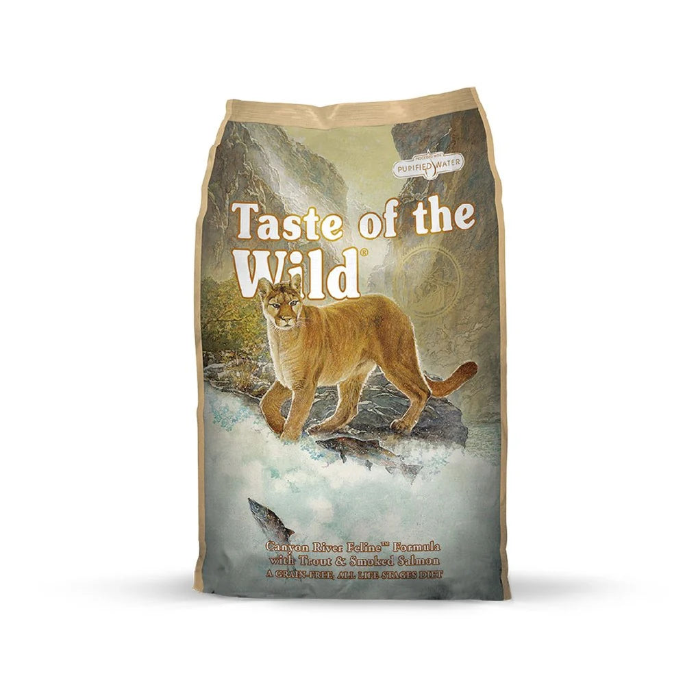 Taste of the wild Canyon river feline