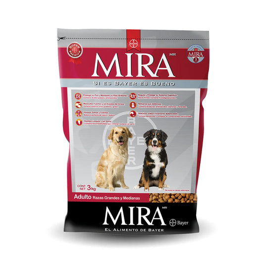 Mira adulto raza grande